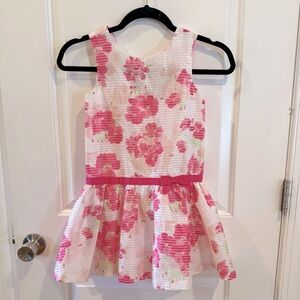 Gymboree Girls 7 Pink Floral Dress